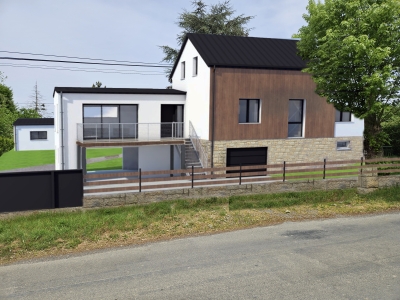 R&eacute;novation et extension d'une maison &agrave; Cesson-S&eacute;vign&eacute; 